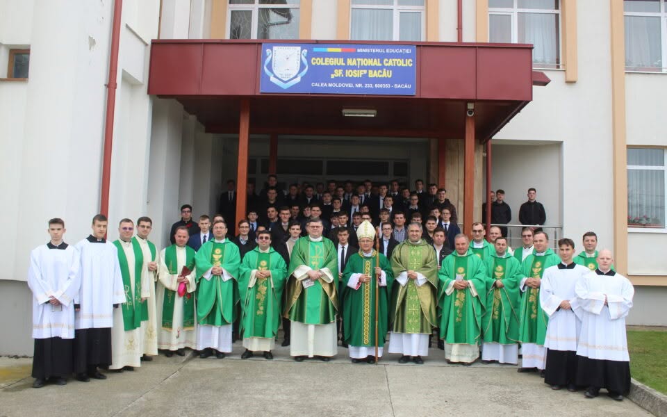 Vizita studenților seminariști la Seminarul Minor din Bacău