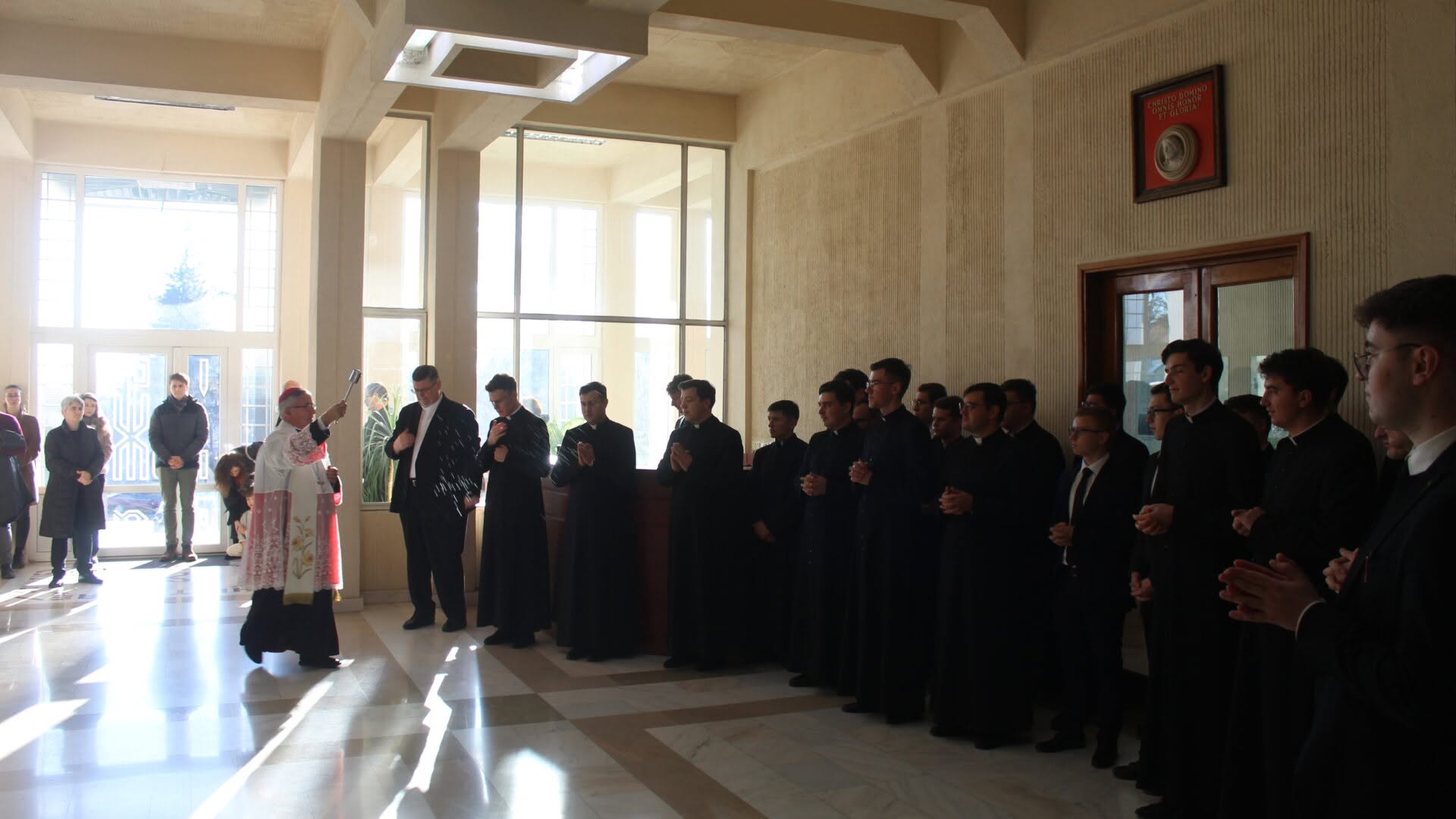 Binecuvântarea comunității seminariale