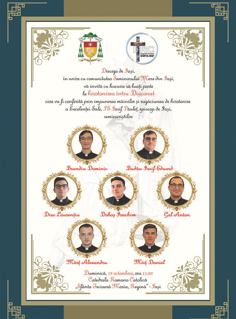 Hirotonirea diaconală a 7 studenți teologi