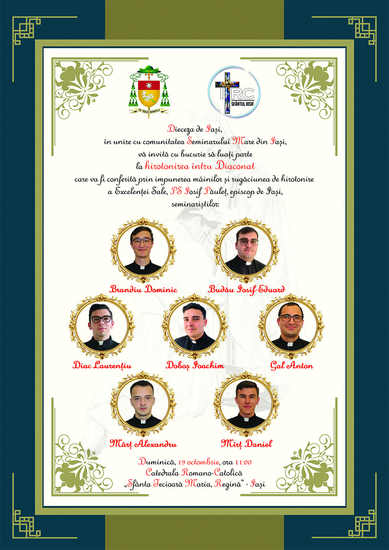 Hirotonirea diaconală a 7 studenți teologi