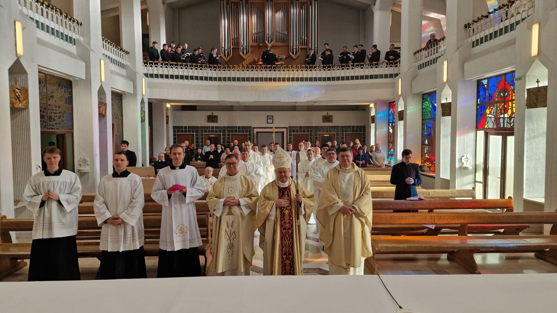 Binecuvântarea comunității seminariale