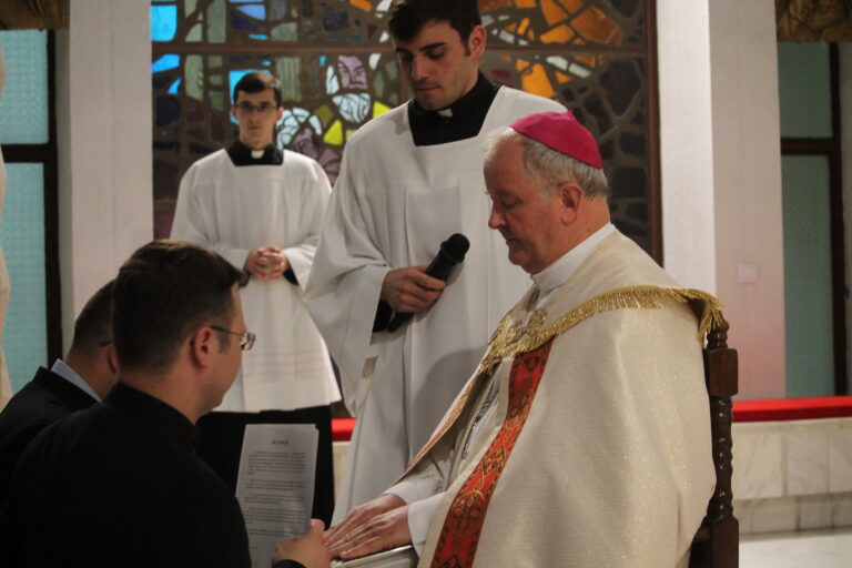 Profesiunea, jurământul și declarația candidaților la Sfânta Preoție