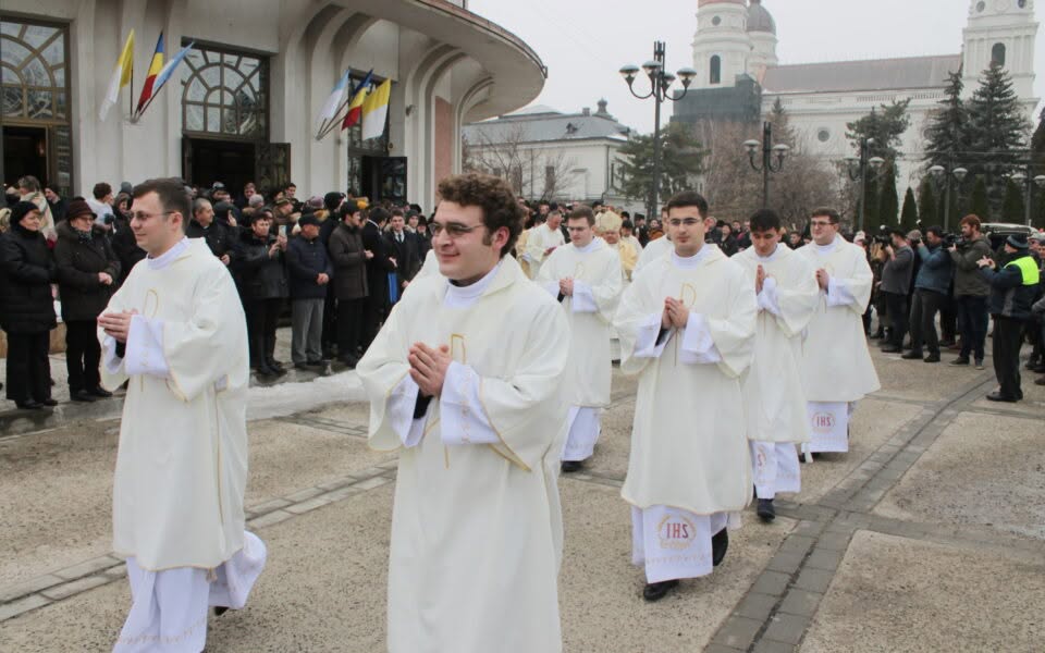 Hirotonirea diaconală a studenților anului VI
