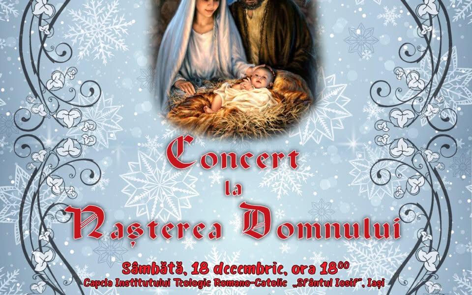 Seminarul Mare Diecezan din Iași şi Seminarul Franciscan din Roman: Invitaţie – Concert la Naşterea Domnului