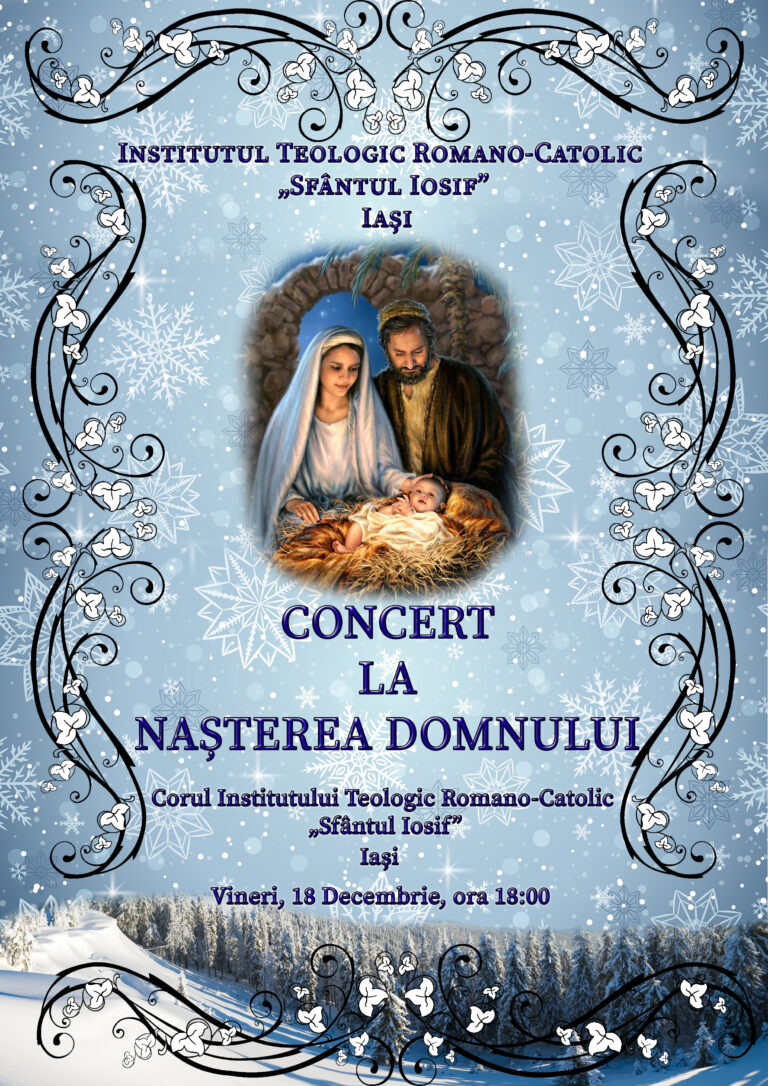 Iaşi: Concert la Nașterea Domnului al corului Institutului Teologic Romano-Catolic „Sfântul Iosif” din Iași