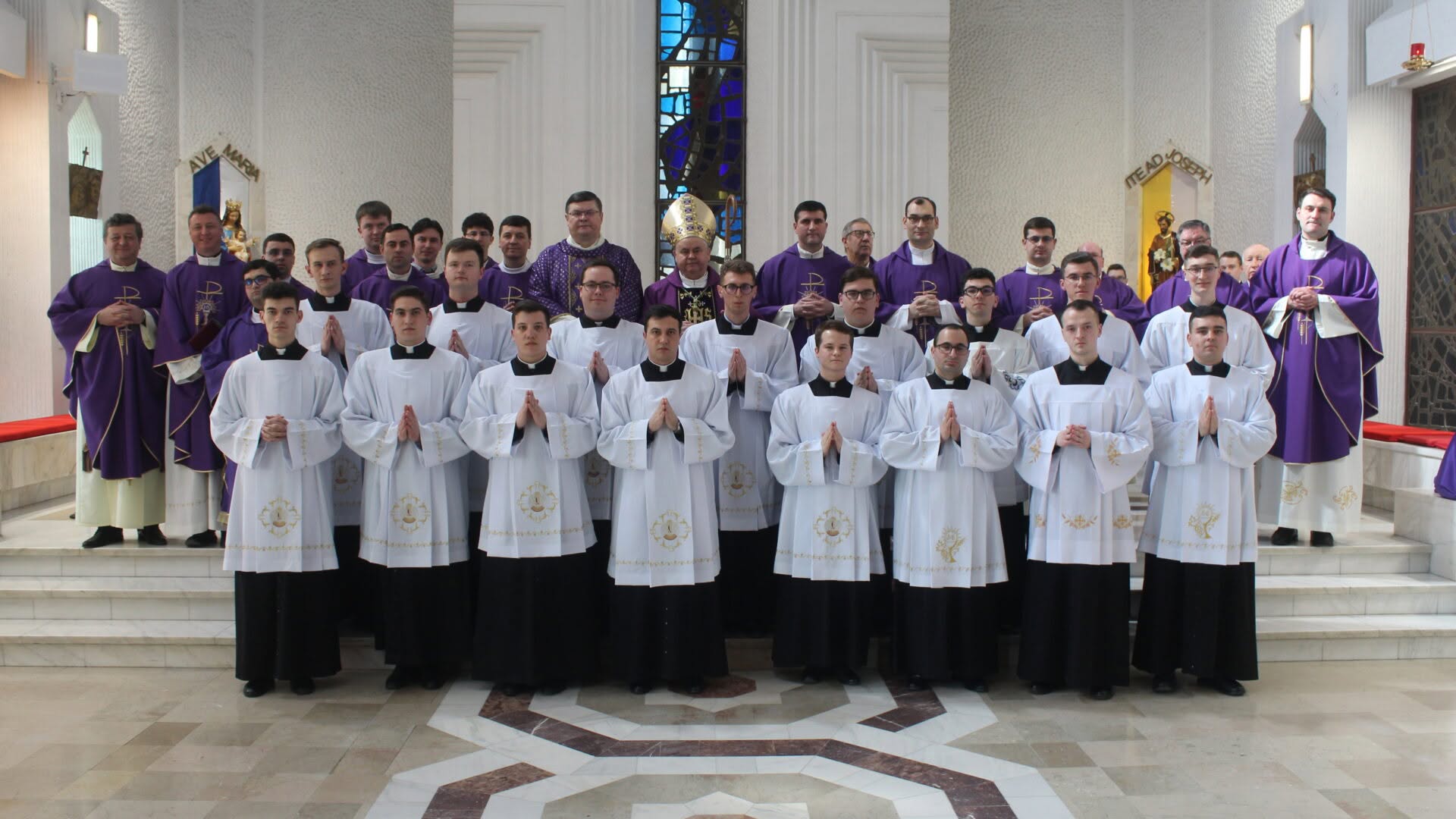 Seminarul Mare Diecezan: lectorat și acolitat