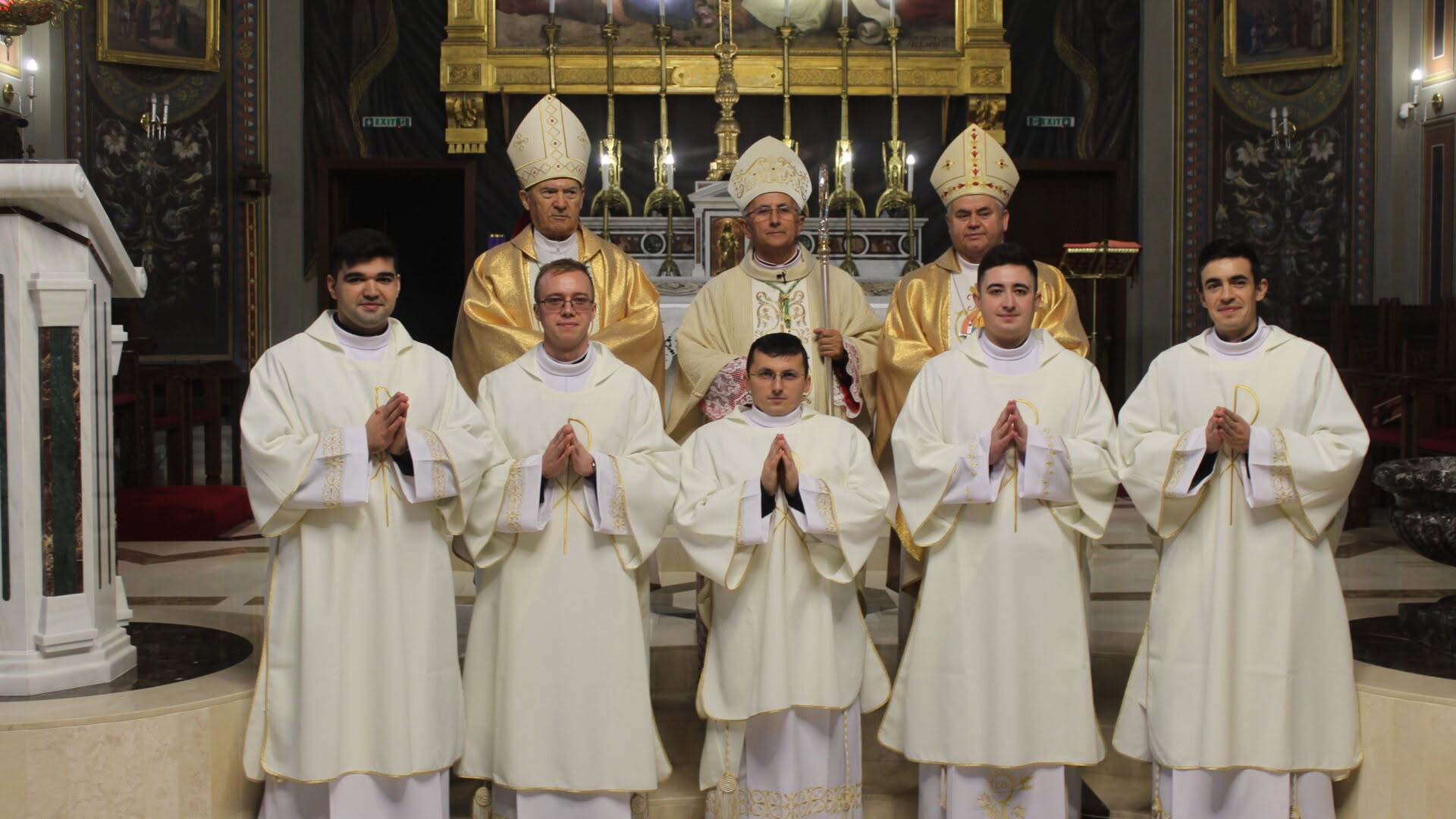 Sfințirea întru diaconat a seminariștilor anului VI